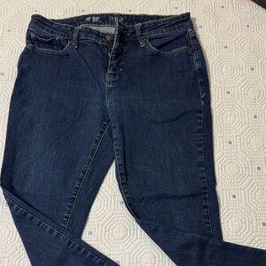 a.n.a Dark Indigo Skinny Jeans